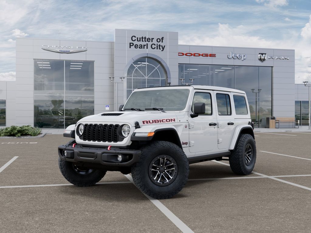 Bright White Clearcoat 2026 Jeep Wrangler Rubicon X 4-Door 4WD SUV / Crossover Four-Wheel Drive Automatic
