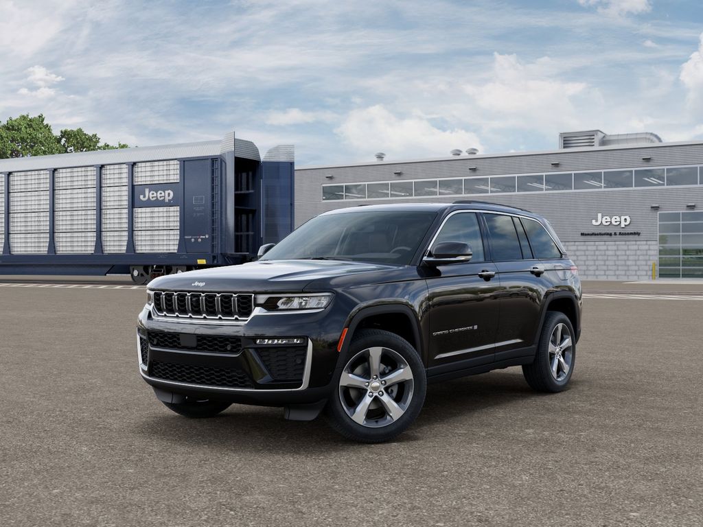 diamond black crystal pearlcoat 2026 Jeep Grand Cherokee SUV / Crossover 4X2 Automatic