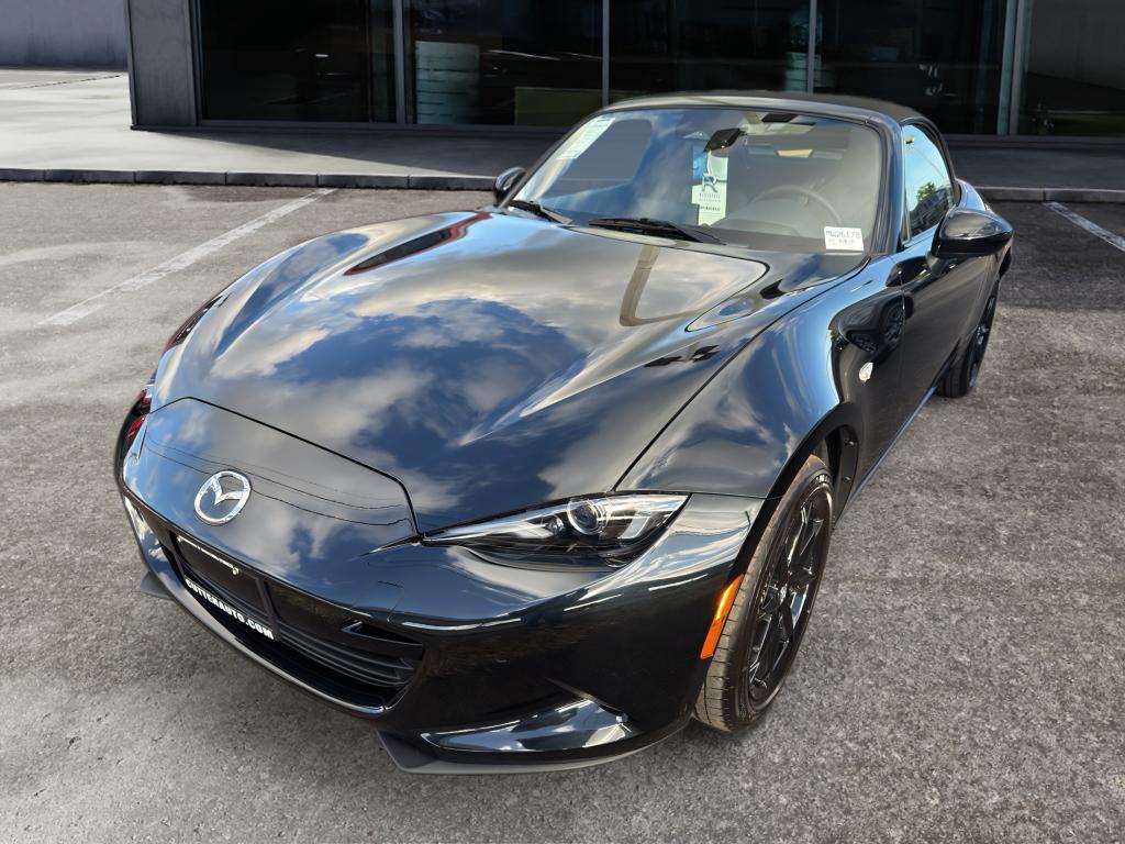 Jet Black Mica 2026 Mazda MX-5 Miata Convertible Rear-Wheel Drive Automatic