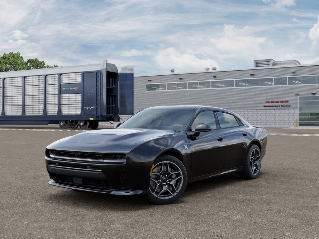 Diamond Black Crystal Pearlcoat 2026 Dodge Charger Sedan All-Wheel Drive Automatic
