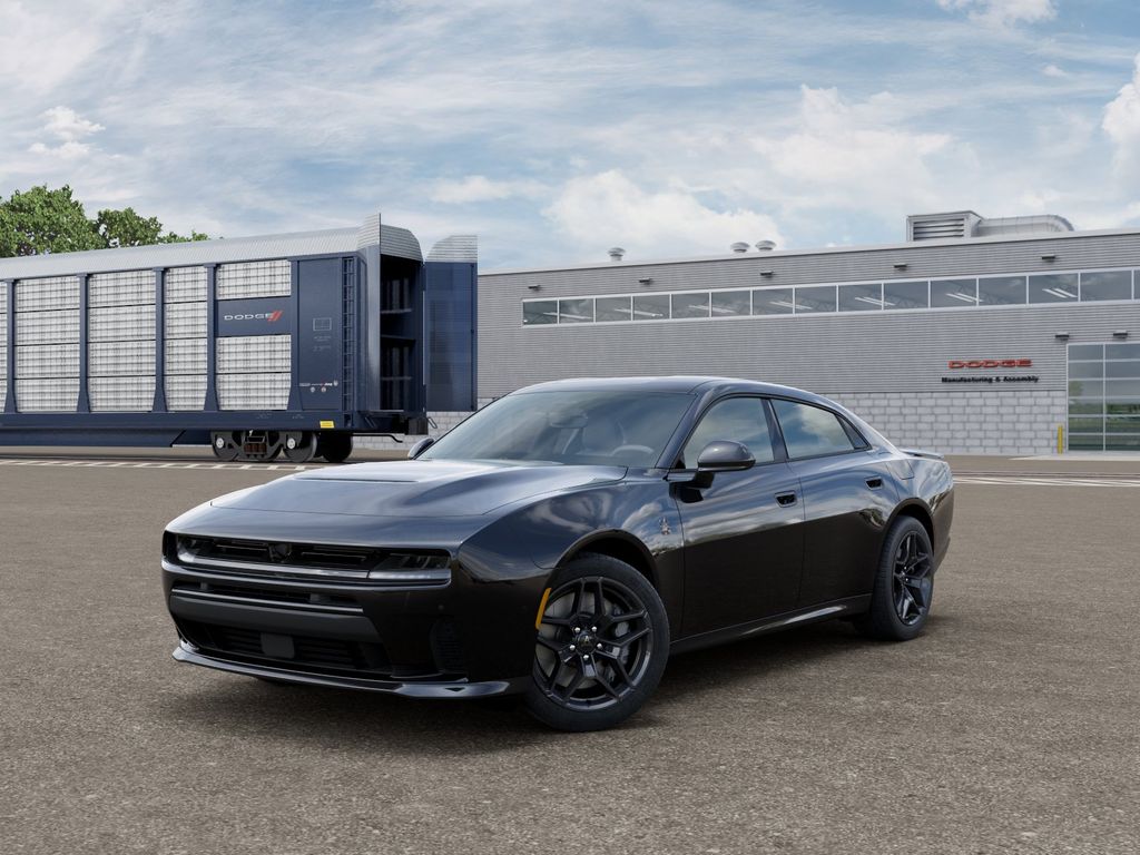 Diamond Black Crystal Pearlcoat 2026 Dodge Charger Sedan All-Wheel Drive Automatic