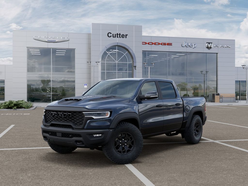 Forged Blue Metallic 2026 RAM 1500 RHO Crew Cab AWD Pickup Truck All-Wheel Drive Automatic