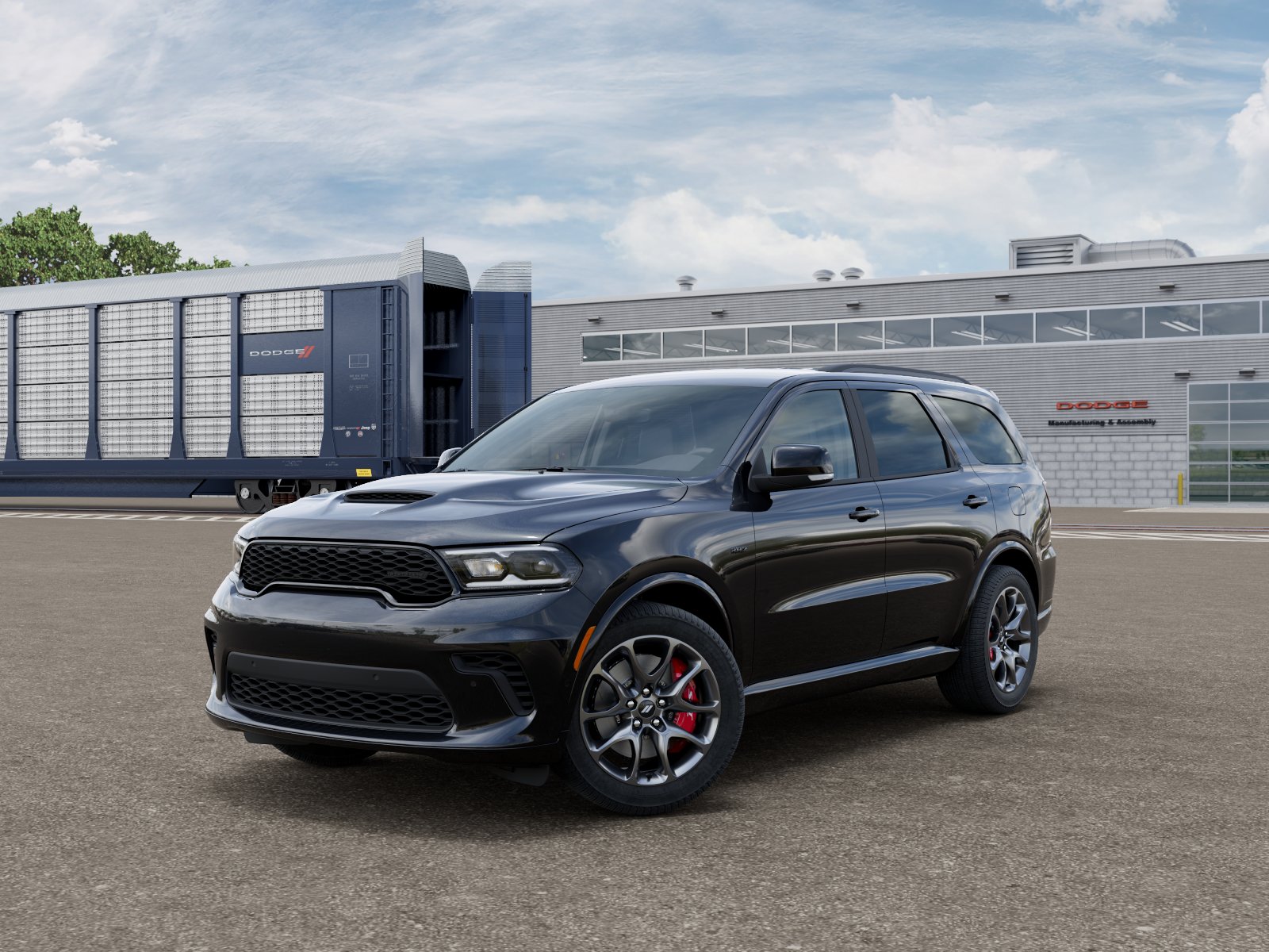DB Black Clearcoat 2026 Dodge Durango SUV / Crossover All-Wheel Drive 