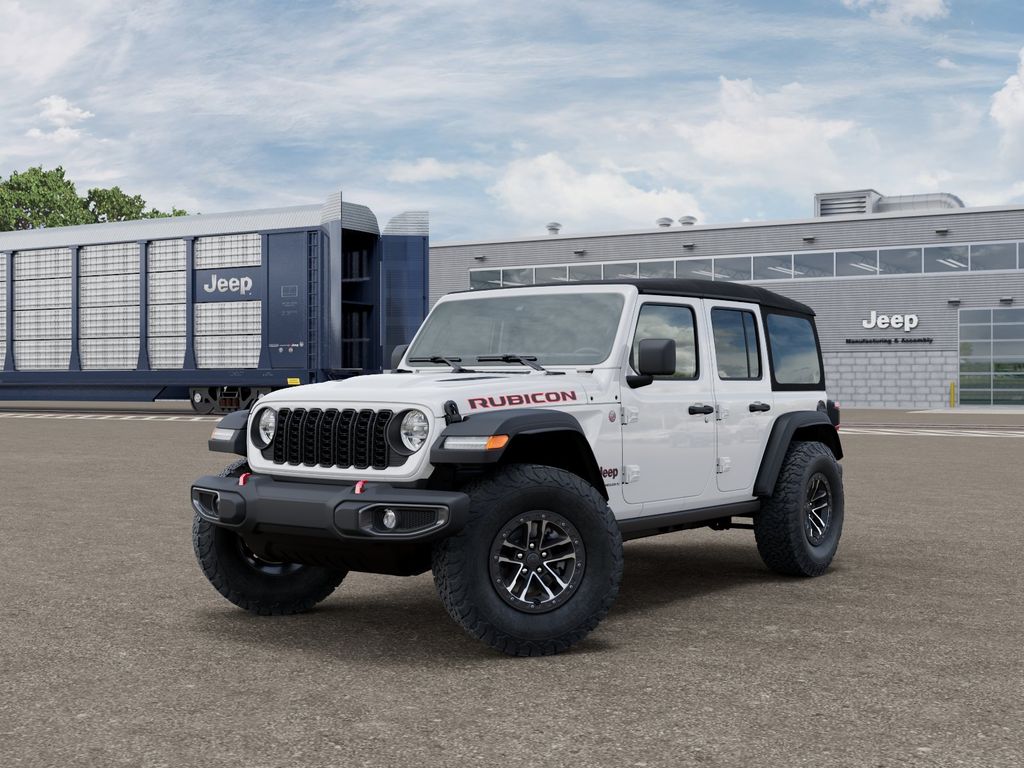 Bright White Clearcoat 2026 Jeep Wrangler SUV / Crossover Four-Wheel Drive Automatic