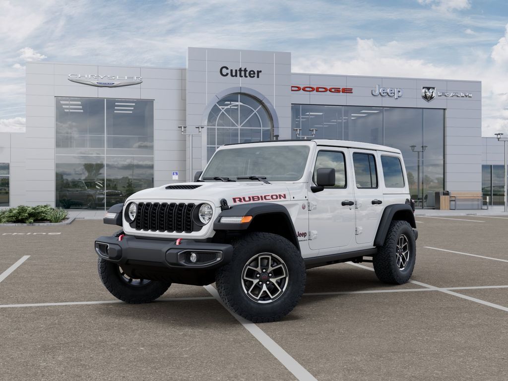 Bright White Clearcoat 2026 Jeep Wrangler Rubicon 4-Door 4WD SUV / Crossover Four-Wheel Drive Automatic