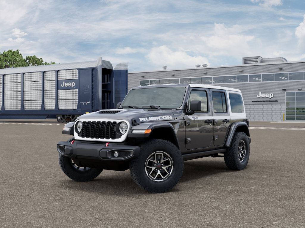 Gray (Granite Crystal Metallic Clearcoat) 2026 Jeep Wrangler SUV / Crossover Four-Wheel Drive Automatic