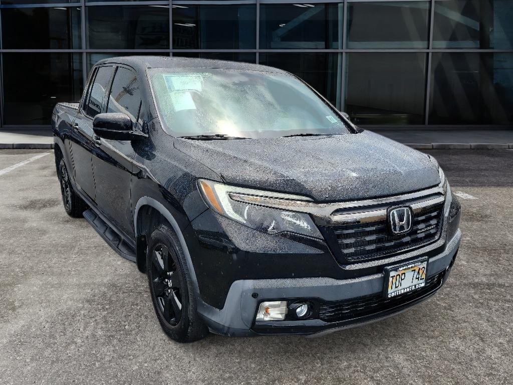 Crystal Black Pearl 2017 Honda Ridgeline Pickup Truck All-Wheel Drive 5-Speed Automatic