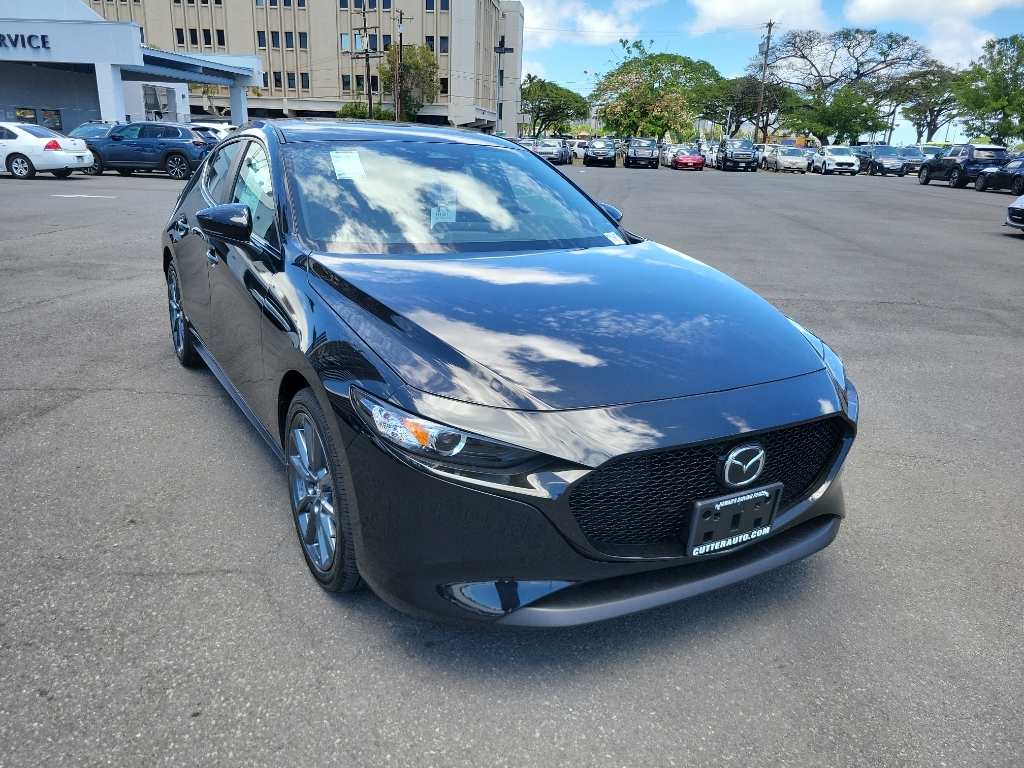Jet Black Mica 2026 Mazda MAZDA3 Hatchback Front-Wheel Drive