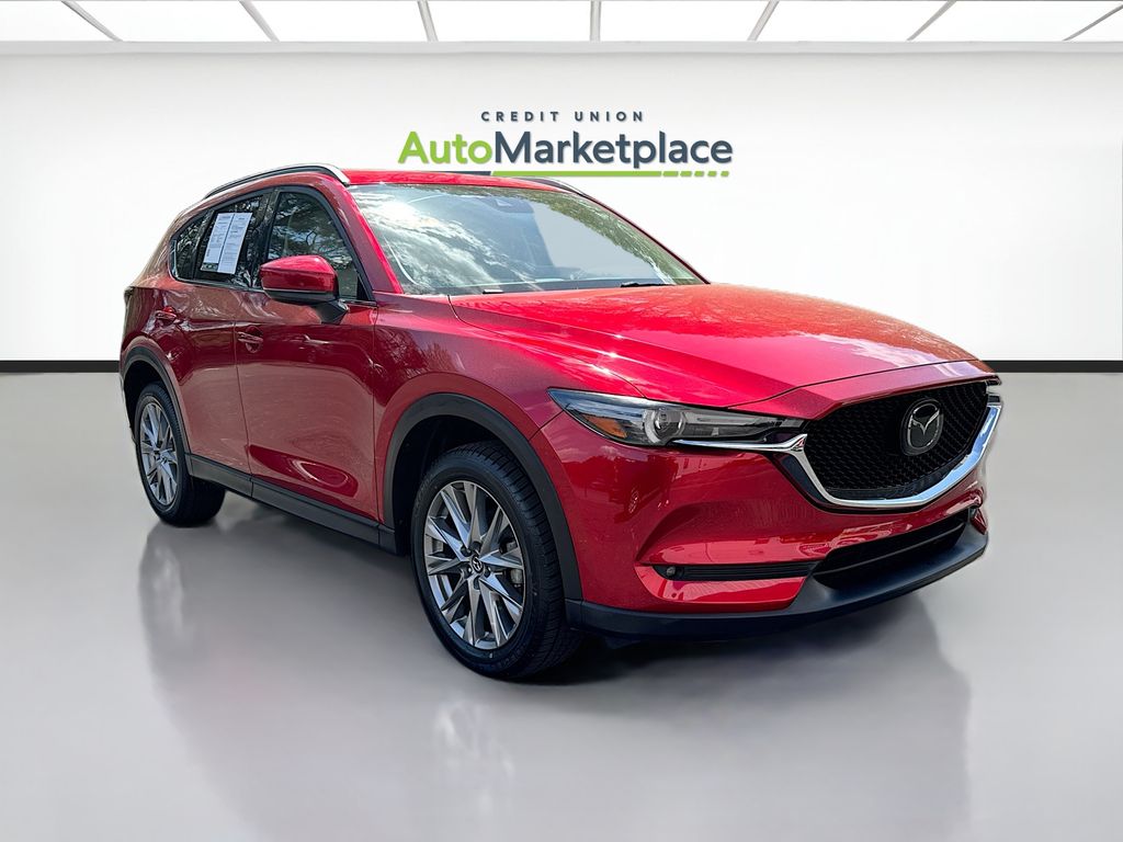 Soul Red Crystal Metallic 2021 Mazda CX-5 Grand Touring FWD SUV / Crossover Front-Wheel Drive 6-Speed Automatic