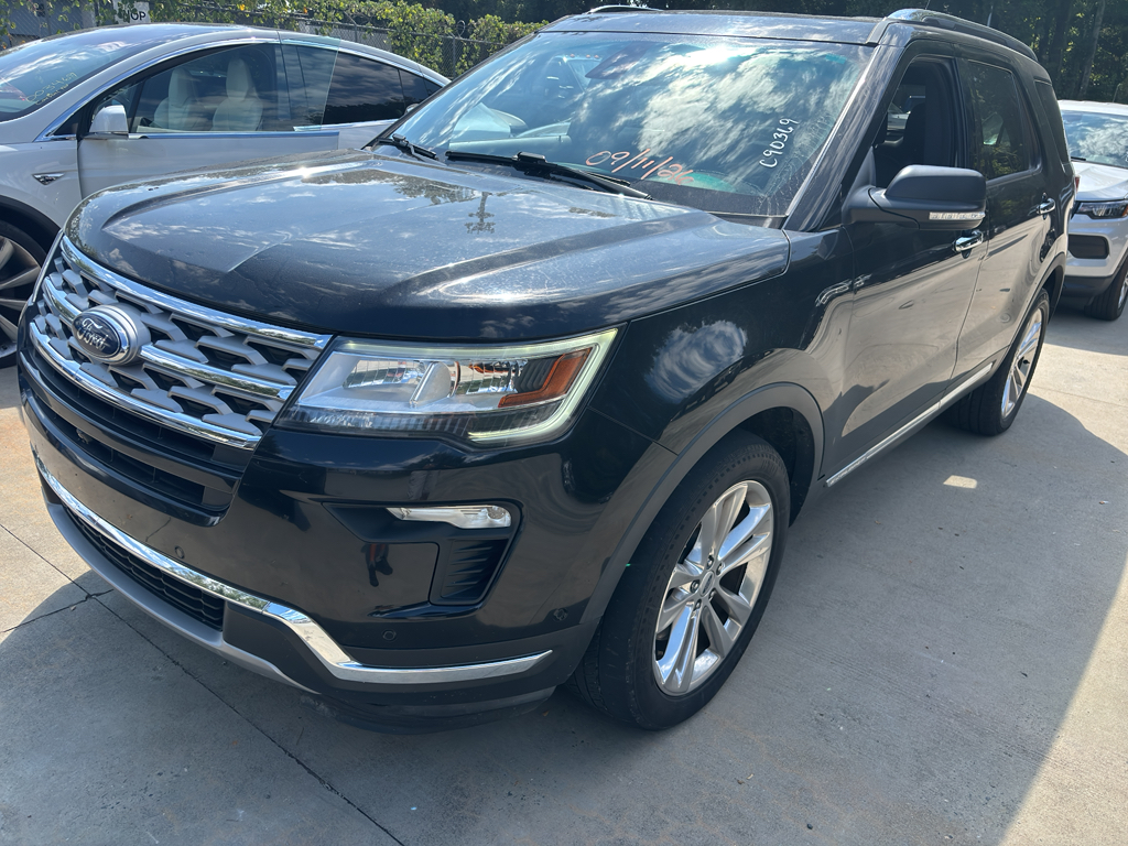 Shadow Black 2018 Ford Explorer SUV / Crossover All-Wheel Drive 6-Speed Automatic