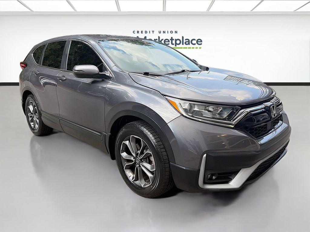 Gray (Modern Steel Metallic) 2021 Honda CR-V SUV / Crossover Front-Wheel Drive Continuously Variable Transmission