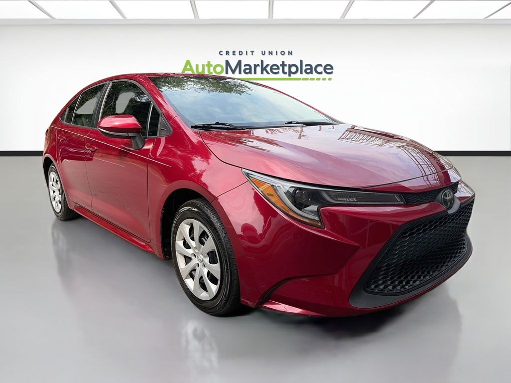 Red (Ruby Flare Pearl) 2022 Toyota Corolla Sedan Front-Wheel Drive Continuously Variable Transmission