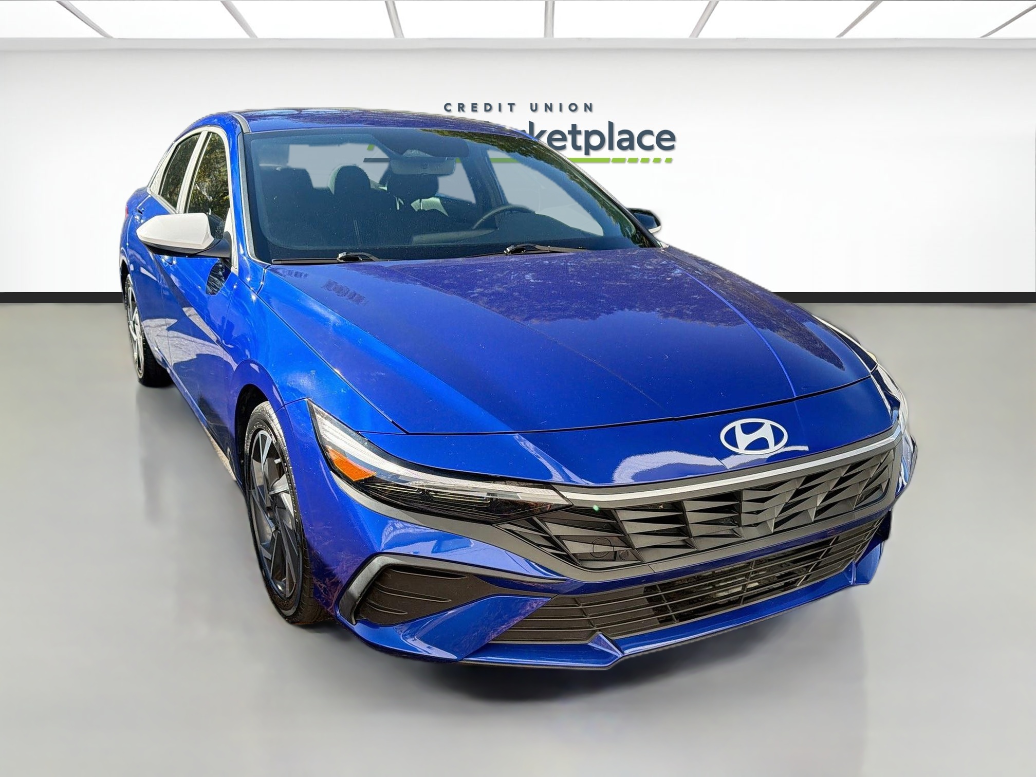 Intense Blue 2025 Hyundai Elantra Sedan Front-Wheel Drive Continuously Variable Transmission