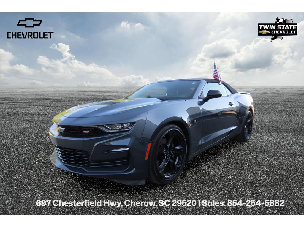 Shadow Gray Metallic 2021 Chevrolet Camaro 2SS Convertible RWD Convertible Rear-Wheel Drive Automatic