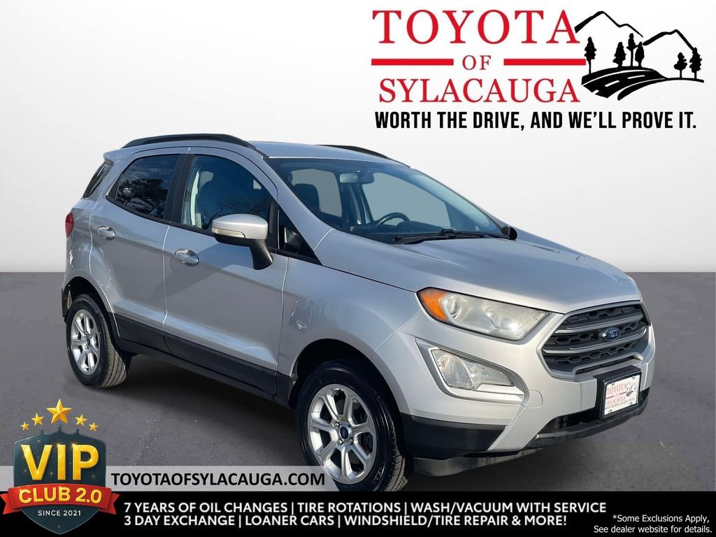 Moondust Silver Metallic 2019 Ford EcoSport SE AWD SUV / Crossover All-Wheel Drive 6-Speed Automatic