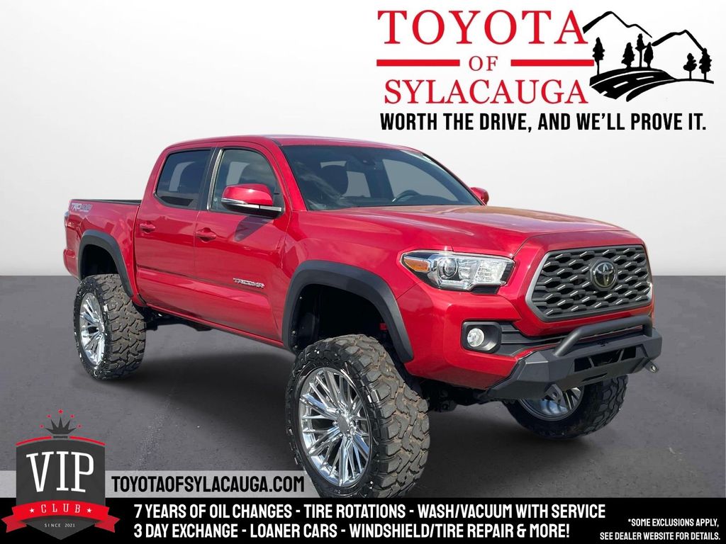 Barcelona Red Metallic 2020 Toyota Tacoma TRD Off Road Double Cab 4WD Pickup Truck Four-Wheel Drive 6-Speed Manual