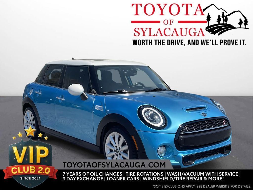 Electric Blue Metallic 2019 MINI Cooper S 4-Door Hatchback FWD Hatchback Front-Wheel Drive 6-Speed Automatic