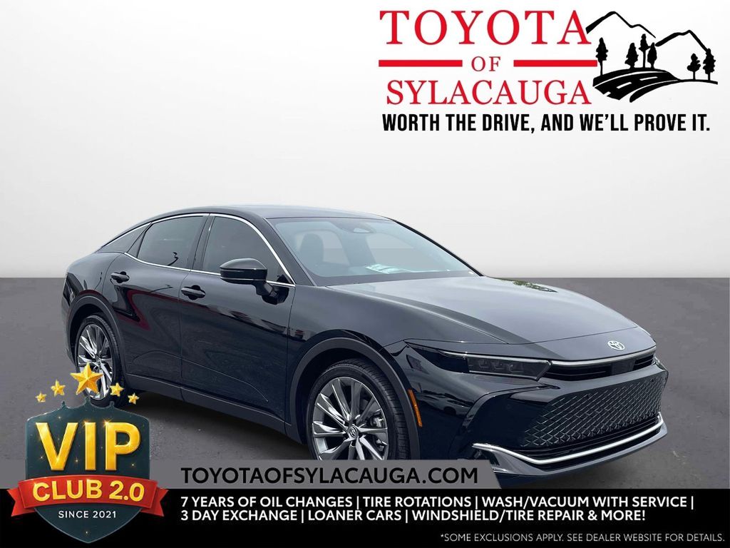 Black 2026 Toyota Crown Limited AWD Sedan All-Wheel Drive Continuously Variable Transmission