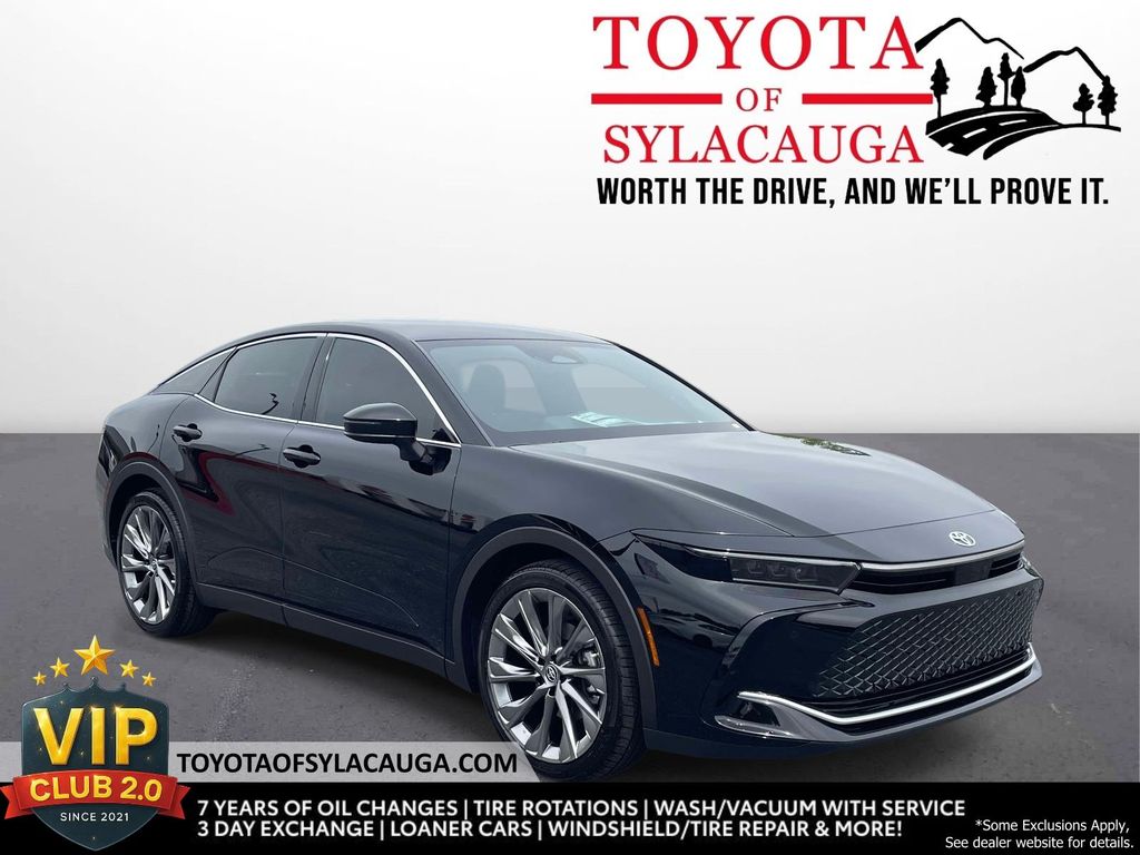 Black 2026 Toyota Crown Limited AWD Sedan All-Wheel Drive Continuously Variable Transmission