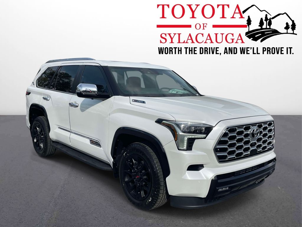 White (Wind Chill Pearl) 2026 Toyota Sequoia 1794 Edition 4WD SUV / Crossover Four-Wheel Drive Automatic