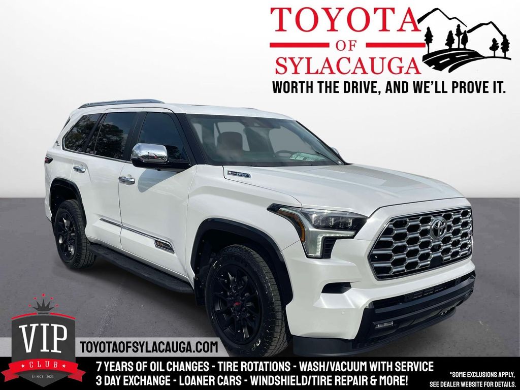 White (Wind Chill Pearl) 2026 Toyota Sequoia 1794 Edition 4WD SUV / Crossover Four-Wheel Drive Automatic