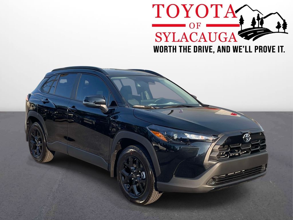 Jet Black 2026 Toyota Corolla Cross LE FWD SUV / Crossover Front-Wheel Drive Continuously Variable Transmission