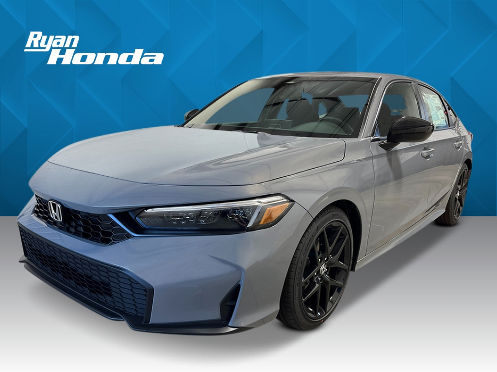 Urban Gray Pearl 2026 Honda Civic Sedan Front-Wheel Drive Continuously Variable Transmission