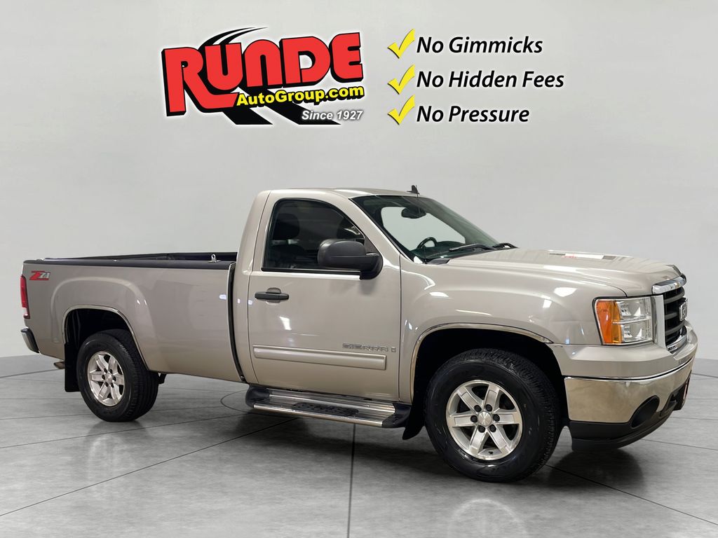 Silver Birch Metallic 2008 GMC Sierra 1500 Pickup Truck 4X2 4-Speed Automatic