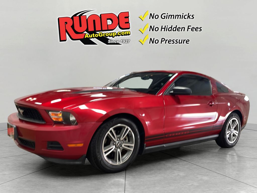 Red Candy Metallic Tinted Clearcoat 2012 Ford Mustang Coupe Rear-Wheel Drive 6-Speed Automatic