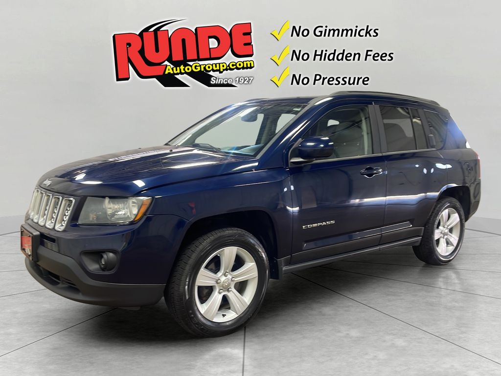 True Blue Pearlcoat 2014 Jeep Compass SUV / Crossover Four-Wheel Drive 6-Speed Automatic