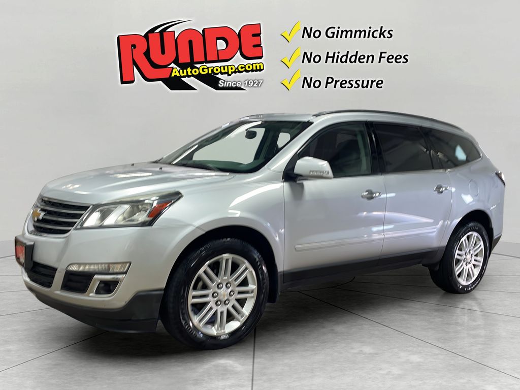 Silver Ice Metallic 2015 Chevrolet Traverse SUV / Crossover All-Wheel Drive 6-Speed Automatic