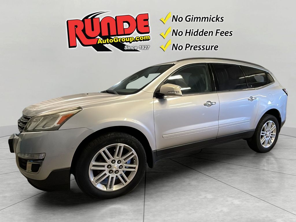 Silver Ice Metallic 2015 Chevrolet Traverse SUV / Crossover All-Wheel Drive 6-Speed Automatic