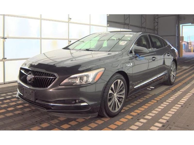 Graphite Gray Metallic 2017 Buick LaCrosse Sedan Front-Wheel Drive 8-Speed Automatic
