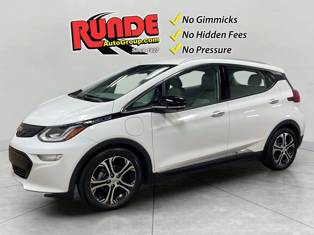Summit White 2020 Chevrolet Bolt EV Premier FWD Wagon Front-Wheel Drive Automatic