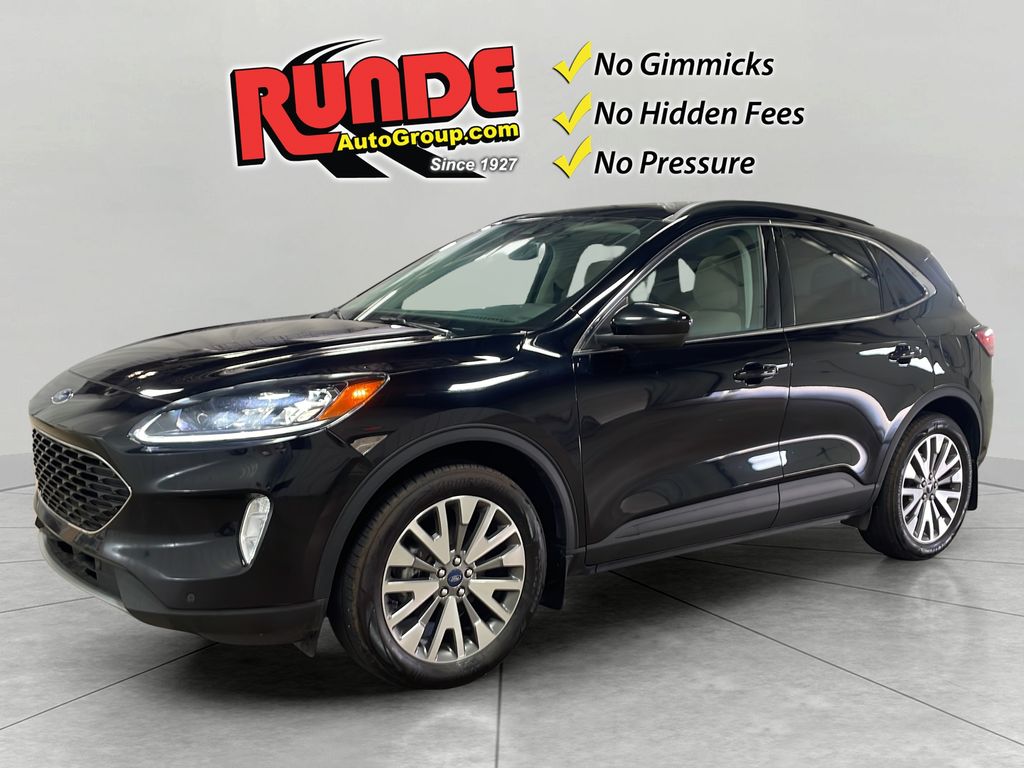 Agate Black Metallic 2022 Ford Escape Hybrid SUV / Crossover All-Wheel Drive Continuously Variable Transmission