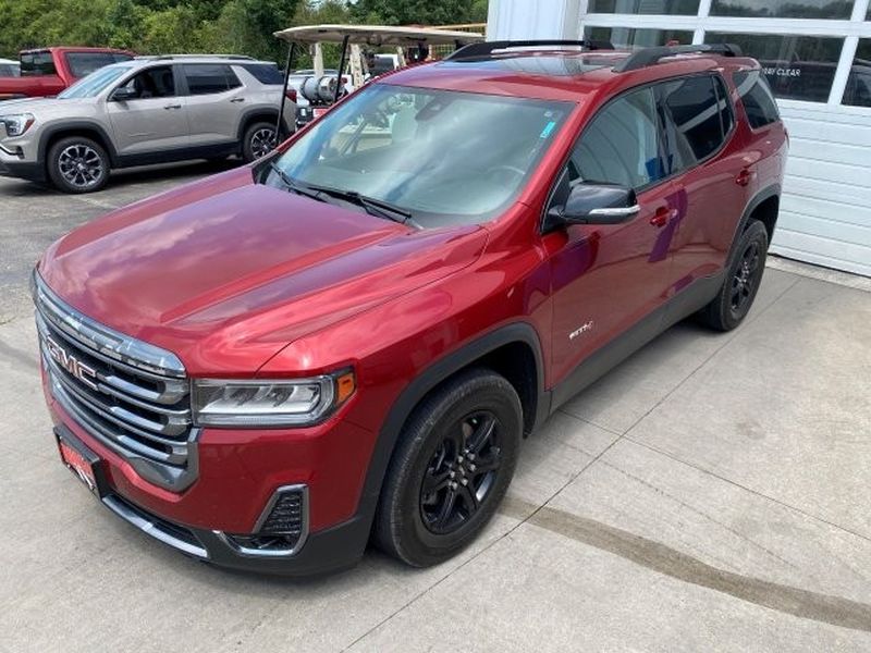 Cayenne Red Tintcoat 2022 GMC Acadia SUV / Crossover Four-Wheel Drive 9-Speed Automatic