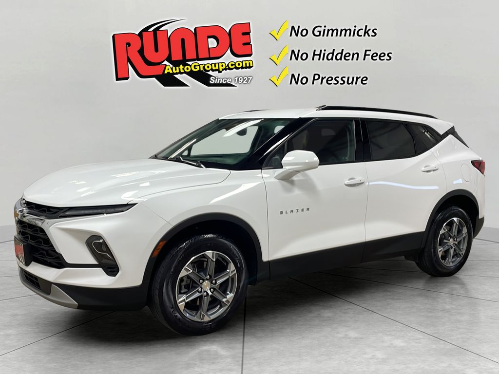 Summit White 2023 Chevrolet Blazer 2LT AWD SUV / Crossover All-Wheel Drive 9-Speed Automatic