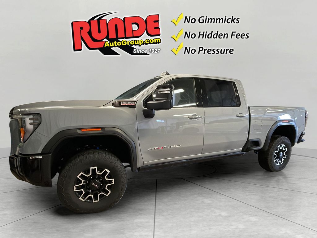 Thunderstorm Gray 2024 GMC Sierra 2500HD Pickup Truck Four-Wheel Drive Automatic