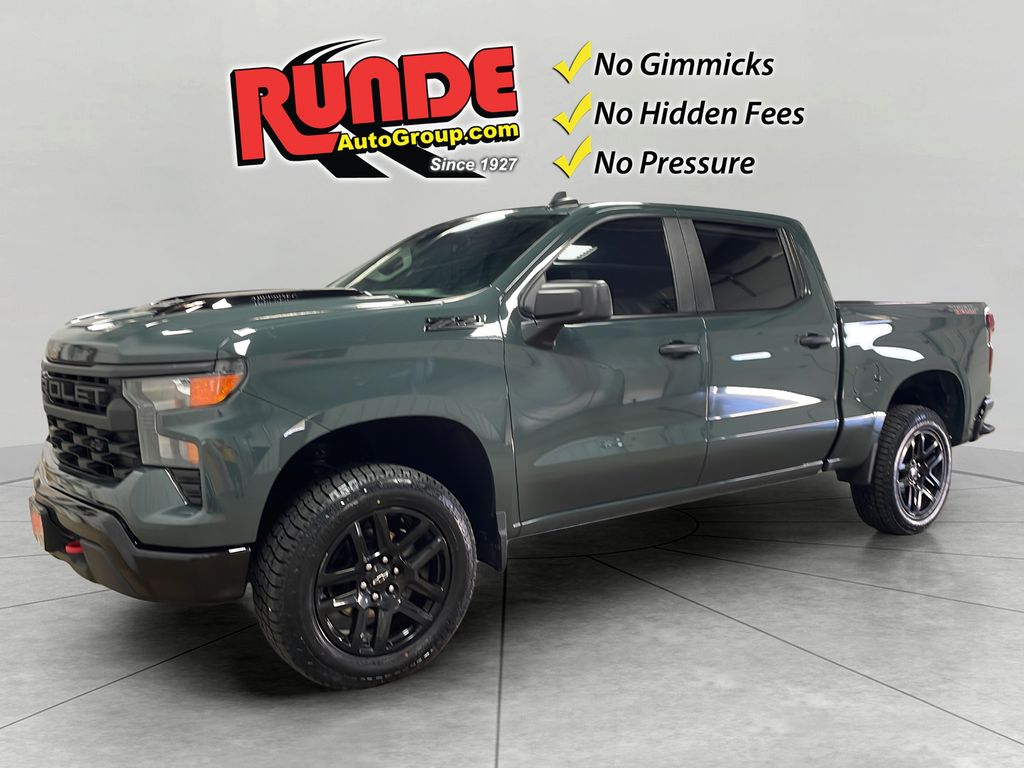 Cypress Gray 2026 Chevrolet Silverado 1500 Pickup Truck Four-Wheel Drive 8-Speed Automatic