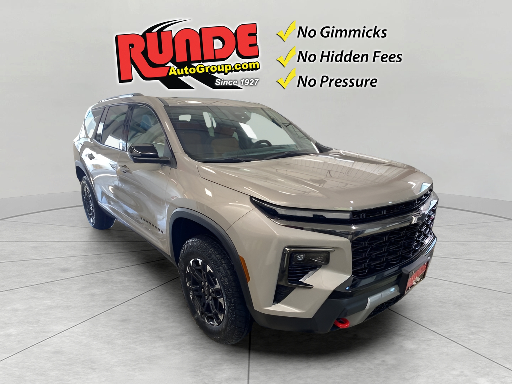 GFR Sandstone Gray/42H Backen Black / Li 2027 Chevrolet Traverse SUV / Crossover Four-Wheel Drive 8-Speed Automatic