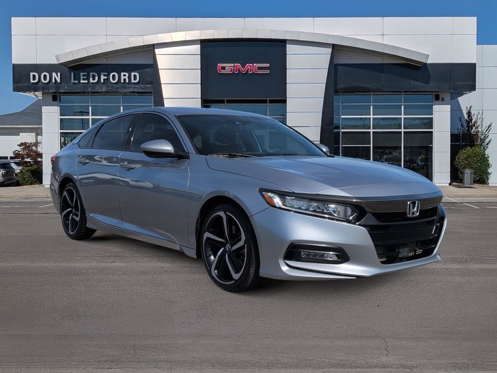 Lunar Silver Metallic 2020 Honda Accord 1.5T Sport FWD Sedan Front-Wheel Drive Continuously Variable Transmission