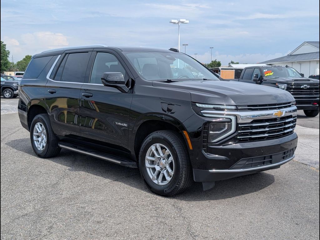 Black 2025 Chevrolet Tahoe SUV / Crossover Four-Wheel Drive Automatic