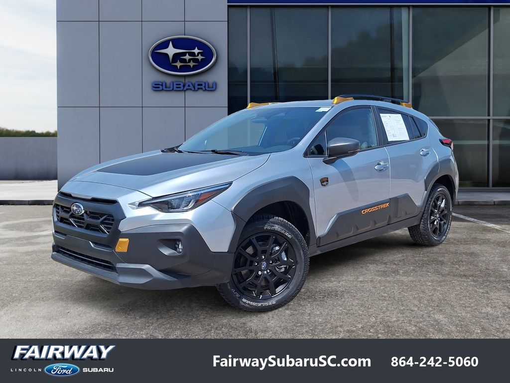 Ice Silver Metallic 2025 Subaru Crosstrek Wilderness AWD SUV / Crossover All-Wheel Drive 8-Speed CVT