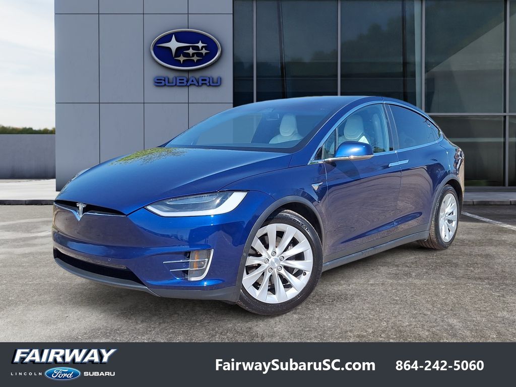 Deep Blue Metallic 2018 Tesla Model X SUV / Crossover Automatic