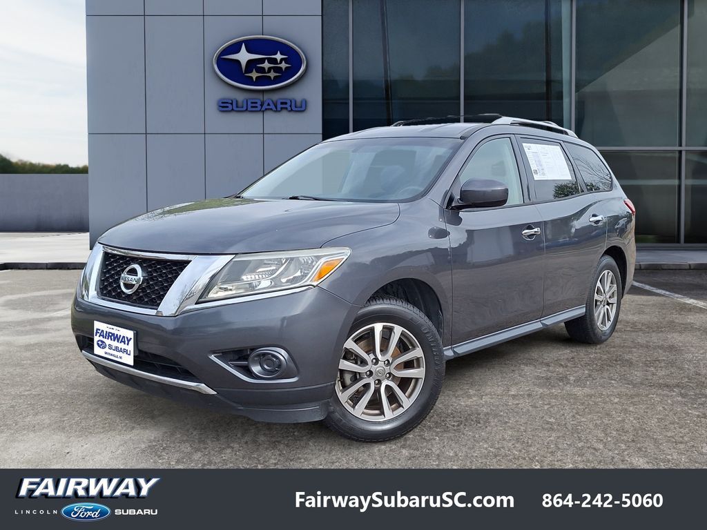 Gray (Dark Slate) 2013 Nissan Pathfinder SV 4WD SUV / Crossover Four-Wheel Drive Continuously Variable Transmission