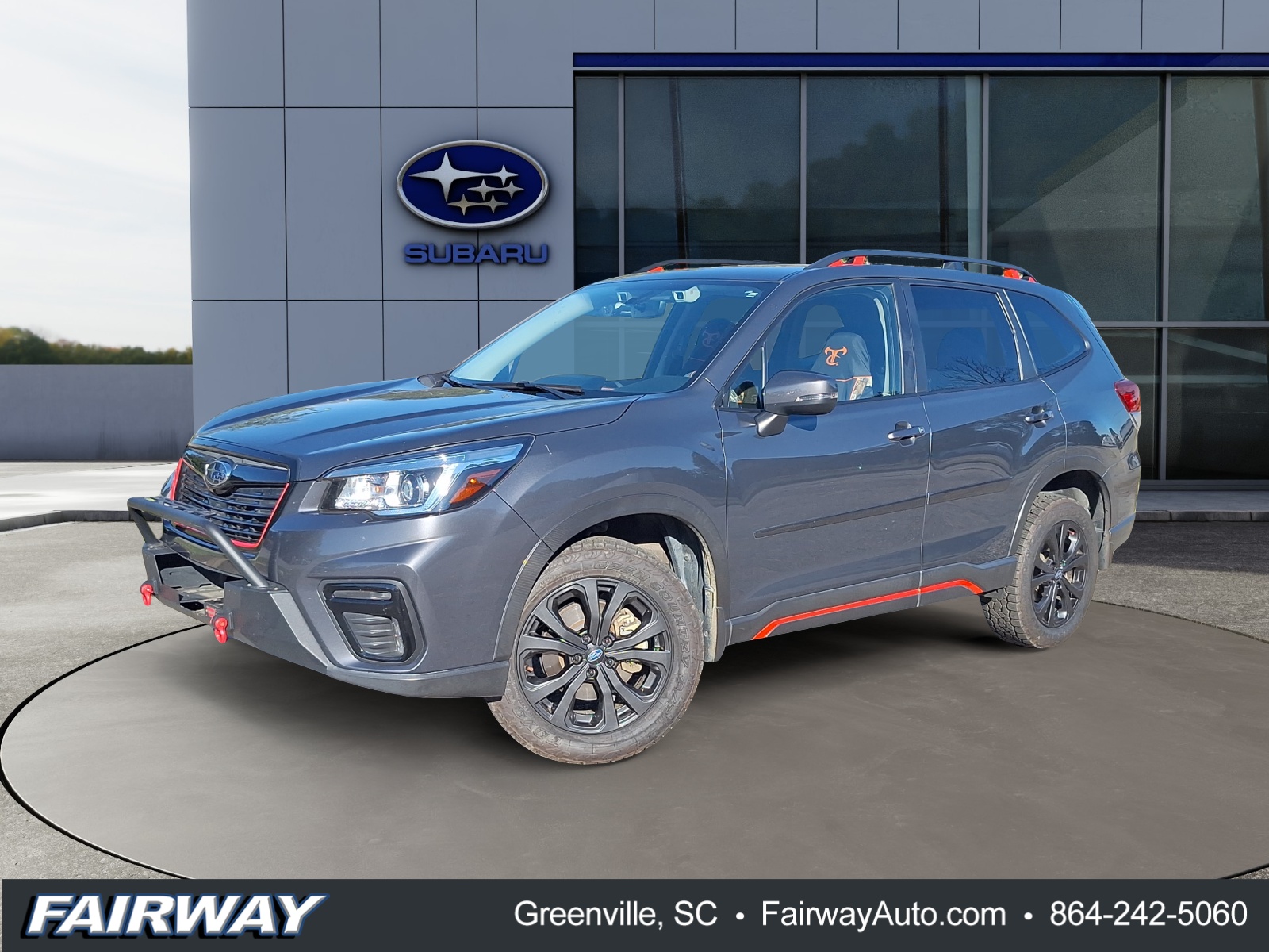 Magnetite Gray Metallic 2020 Subaru Forester SUV / Crossover All-Wheel Drive 7-Speed CVT