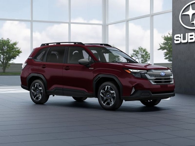 Dark Mahogany Pearl 2026 Subaru Forester Hybrid SUV / Crossover All-Wheel Drive Continuously Variable Transmission