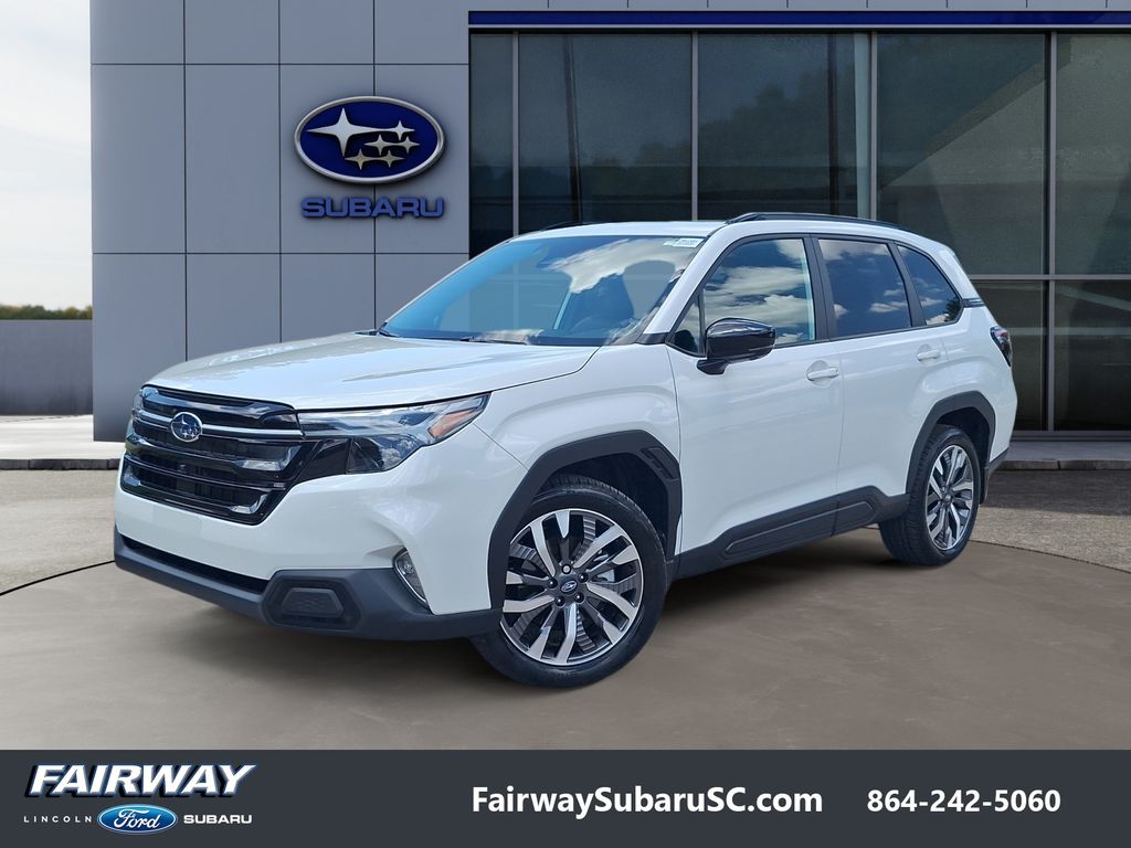 Crystal White Pearl 2026 Subaru Forester SUV / Crossover All-Wheel Drive 8-Speed CVT