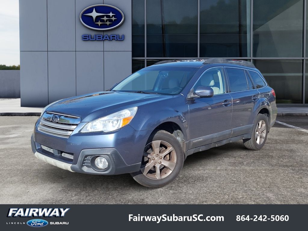 Twilight Blue Metallic 2014 Subaru Outback 2.5i Limited Wagon All-Wheel Drive 6-Speed CVT