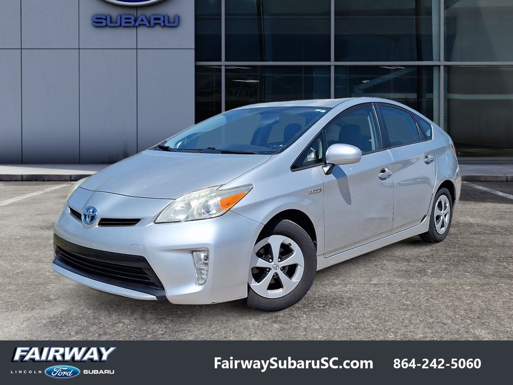 Classic Silver Metallic 2014 Toyota Prius Four Hatchback Front-Wheel Drive Continuously Variable Transmission